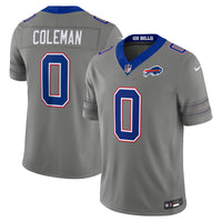 Buffalo Bills Keon Coleman Gray jersey – view 2
