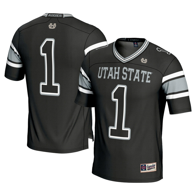 Utah State Aggies Black jersey – view 1