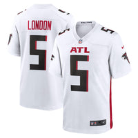 Atlanta Falcons Drake London White jersey – view 1