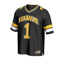 Iowa Hawkeyes Lightweight Collegiate Black jersey – view 3