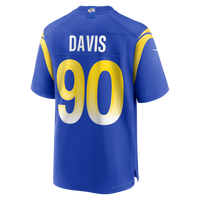 Los Angeles Rams Tyler Davis Royal jersey – view 3