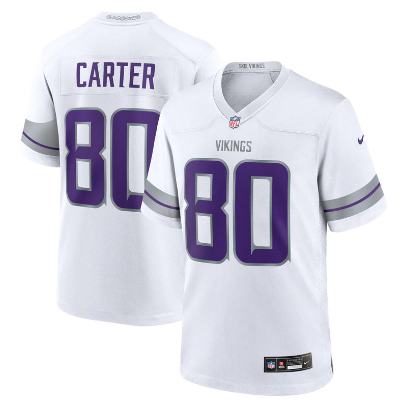 Minnesota Vikings Cris Carter White jersey – view 1