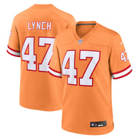 Tampa Bay Buccaneers John Lynch Orange jersey – view 2