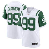 New York Jets Mark Gastineau White jersey – view 2