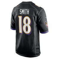 Baltimore Ravens Roquan Smith Black jersey – view 4