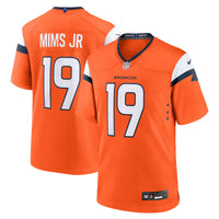 Denver Broncos Marvin Mims Jr Orange jersey – view 1