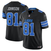 Detroit Lions Calvin Johnson Black jersey – view 2