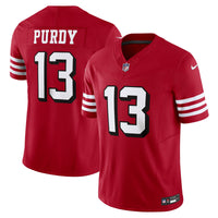 San Francisco 49ers Brock Purdy Scarlet jersey – view 1