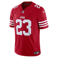 San Francisco 49ers Christian McCaffrey Scarlet jersey – view 3