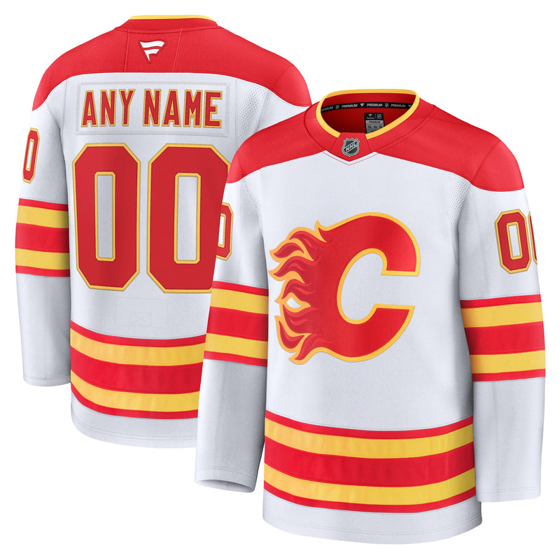Calgary Flames White jersey – view 1