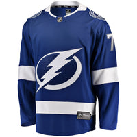 Tampa Bay Lightning Anthony Cirelli Blue jersey – view 3