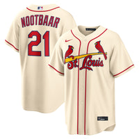 St. Louis Cardinals Lars Nootbaar Cream jersey – view 1