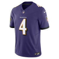 Baltimore Ravens Zay Flowers Purple jersey – view 3