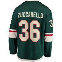 Minnesota Wild Mats Zuccarello Green jersey – view 4