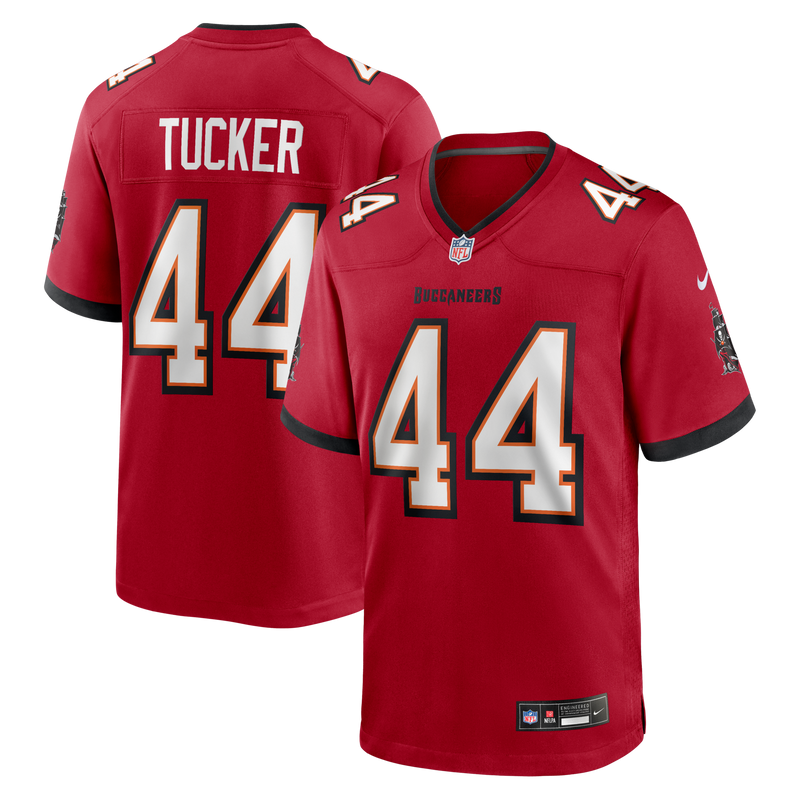 Tampa Bay Buccaneers Sean Tucker Red jersey – view 1