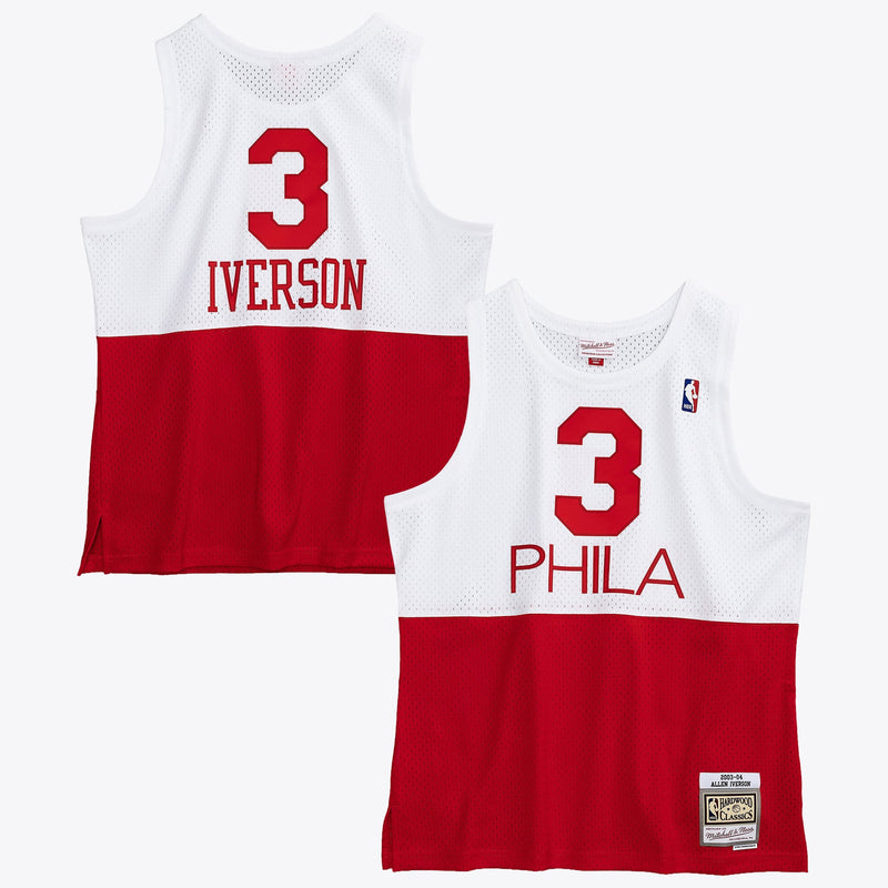 Philadelphia 76ers White/Red jersey – view 1