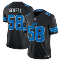 Detroit Lions Penei Sewell Black jersey – view 1
