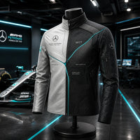 Silver Meets Carbon - MER W17 Split-Panel Jacket - main