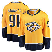 Nashville Predators Steven Stamkos Gold jersey – view 2