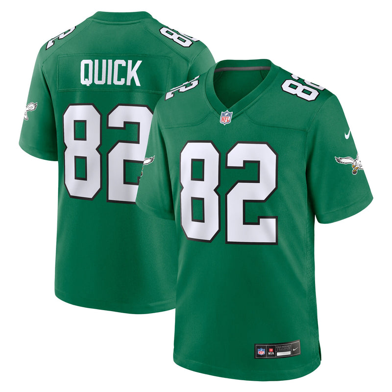 Philadelphia Eagles Mike Quick Kelly Green jersey – view 1