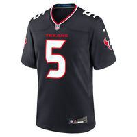 Houston Texans Jalen Pitre Navy jersey – view 3