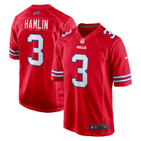 Buffalo Bills Damar Hamlin Red jersey – view 2