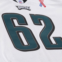 Philadelphia Eagles Jason Kelce White jersey – view 7