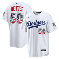 Los Angeles Dodgers White jersey – view 2