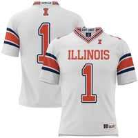 Illinois Fighting Illini White jersey – view 2