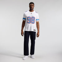Tennessee Titans Jeffery Simmons White jersey – view 7