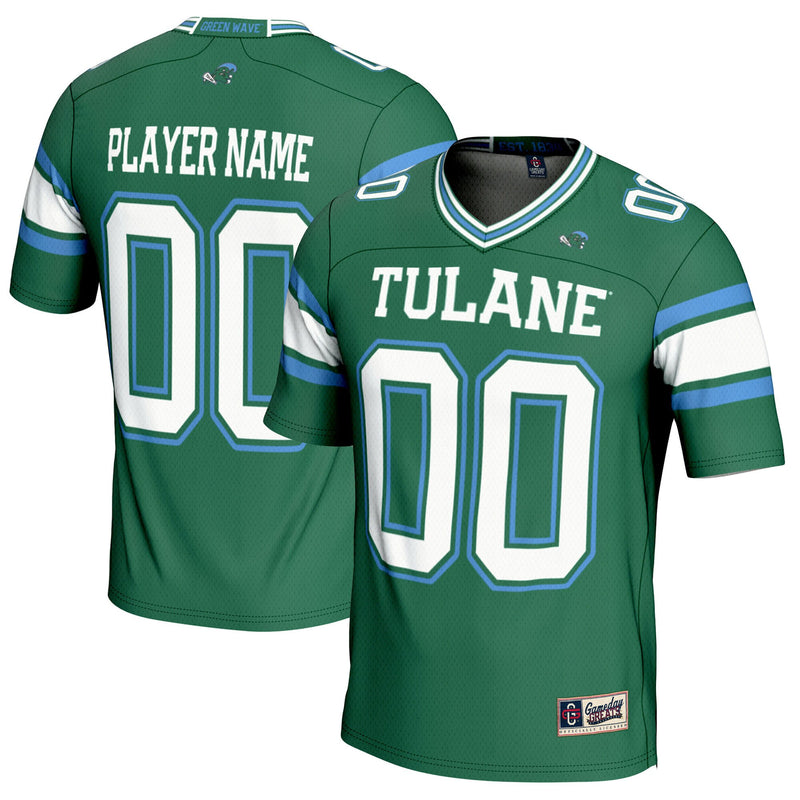 Tulane Green Wave GameDay Greats Green jersey – view 1