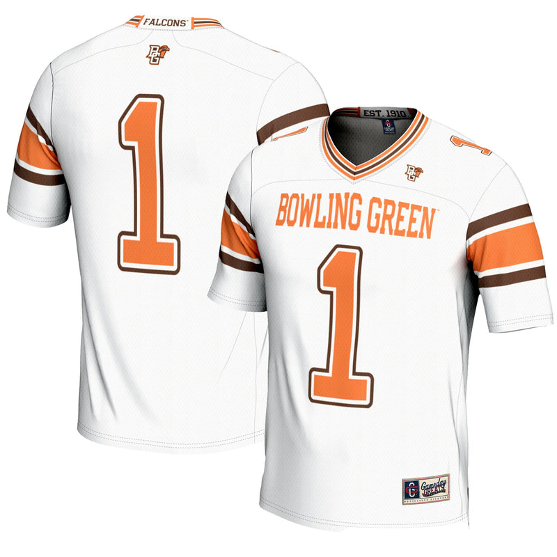 Bowling Green St. Falcons White jersey – view 1