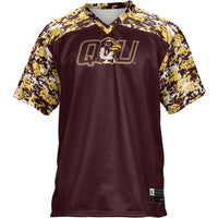 Quincy Hawks GameDay Greats Brown jersey – view 3