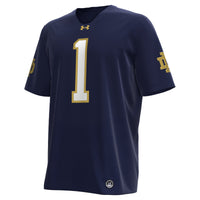 Notre Dame Fighting Irish Navy jersey – view 3