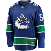 Vancouver Canucks Mark Friedman Blue jersey – view 3