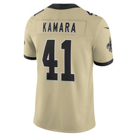 New Orleans Saints Alvin Kamara Gold jersey – view 4