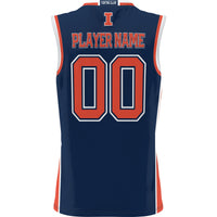Illinois Fighting Illini GameDay Greats Navy jersey – view 4