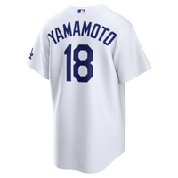 Los Angeles Dodgers Yoshinobu Yamamoto White jersey – view 4