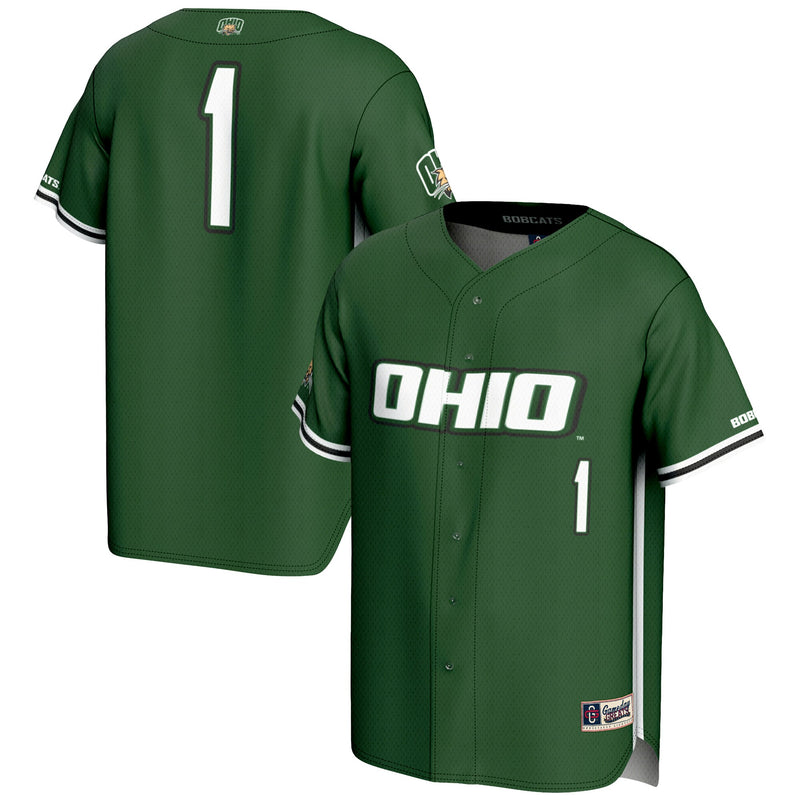 Ohio Bobcats Green jersey – view 1
