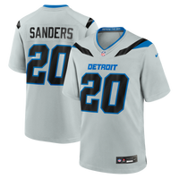 Detroit Lions Barry Sanders Silver jersey – view 1