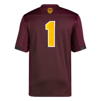 Arizona State Sun Devils Maroon jersey – view 4