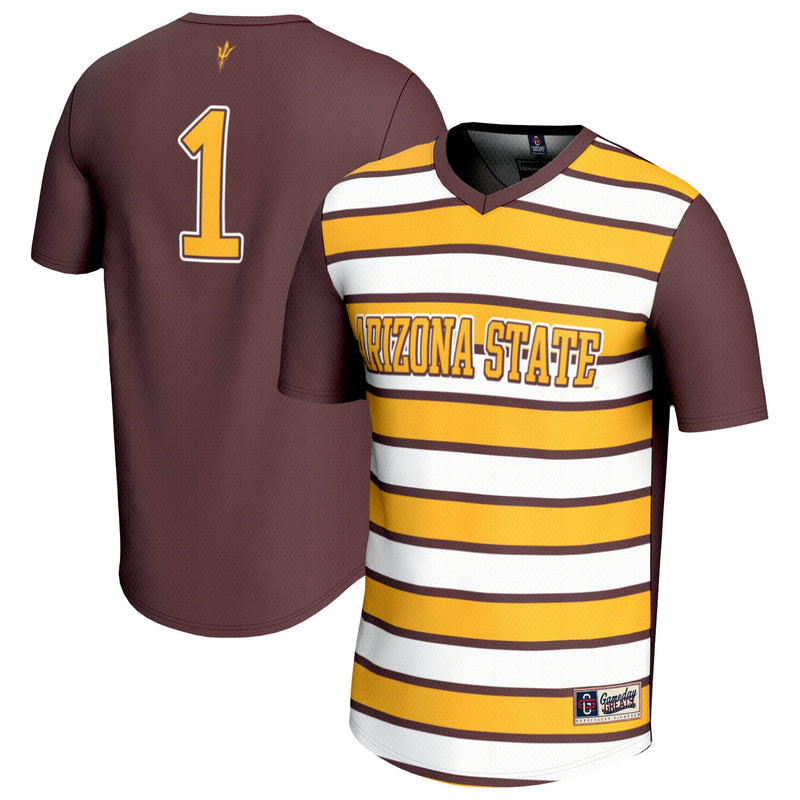 Arizona State Sun Devils Maroon jersey – view 1
