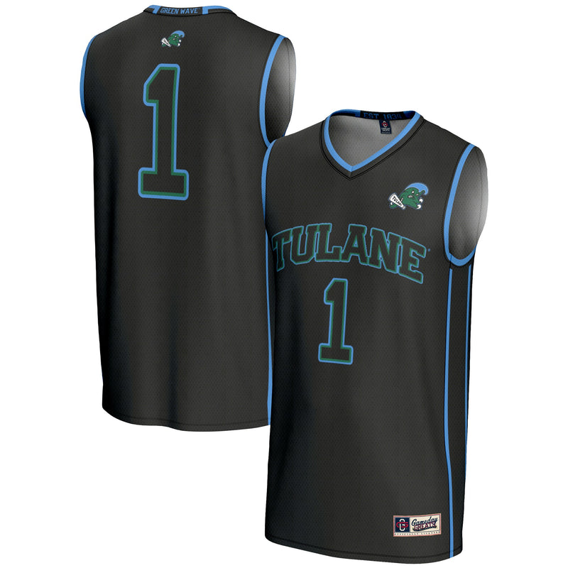 Tulane Green Wave Black jersey – view 1