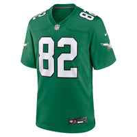 Philadelphia Eagles Mike Quick Kelly Green jersey – view 3