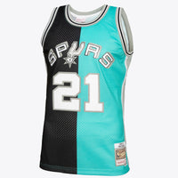 San Antonio Spurs Black/Teal jersey – view 3