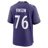 Baltimore Ravens Carson Vinson Purple jersey – view 4