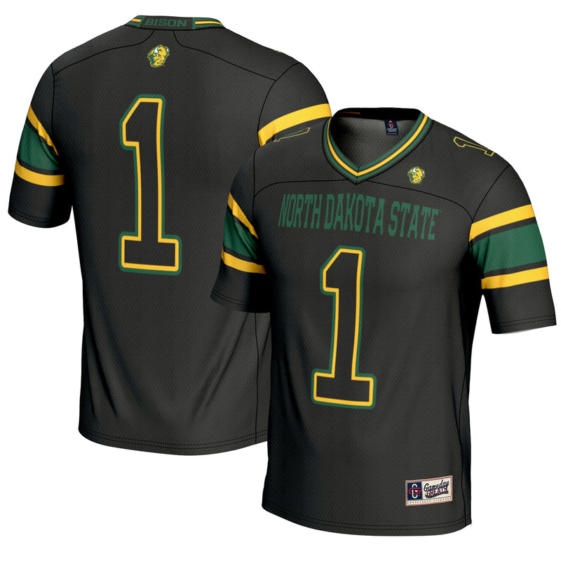 NDSU Bison Black jersey – view 1