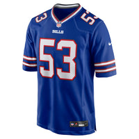 Buffalo Bills Lloyd Cushenberry III Royal jersey – view 2