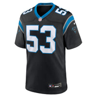 Carolina Panthers Claudin Cherelus Black jersey – view 3