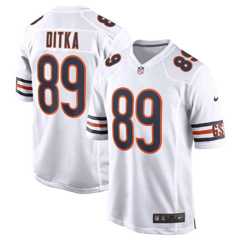 Chicago Bears Mike Ditka White jersey – view 1